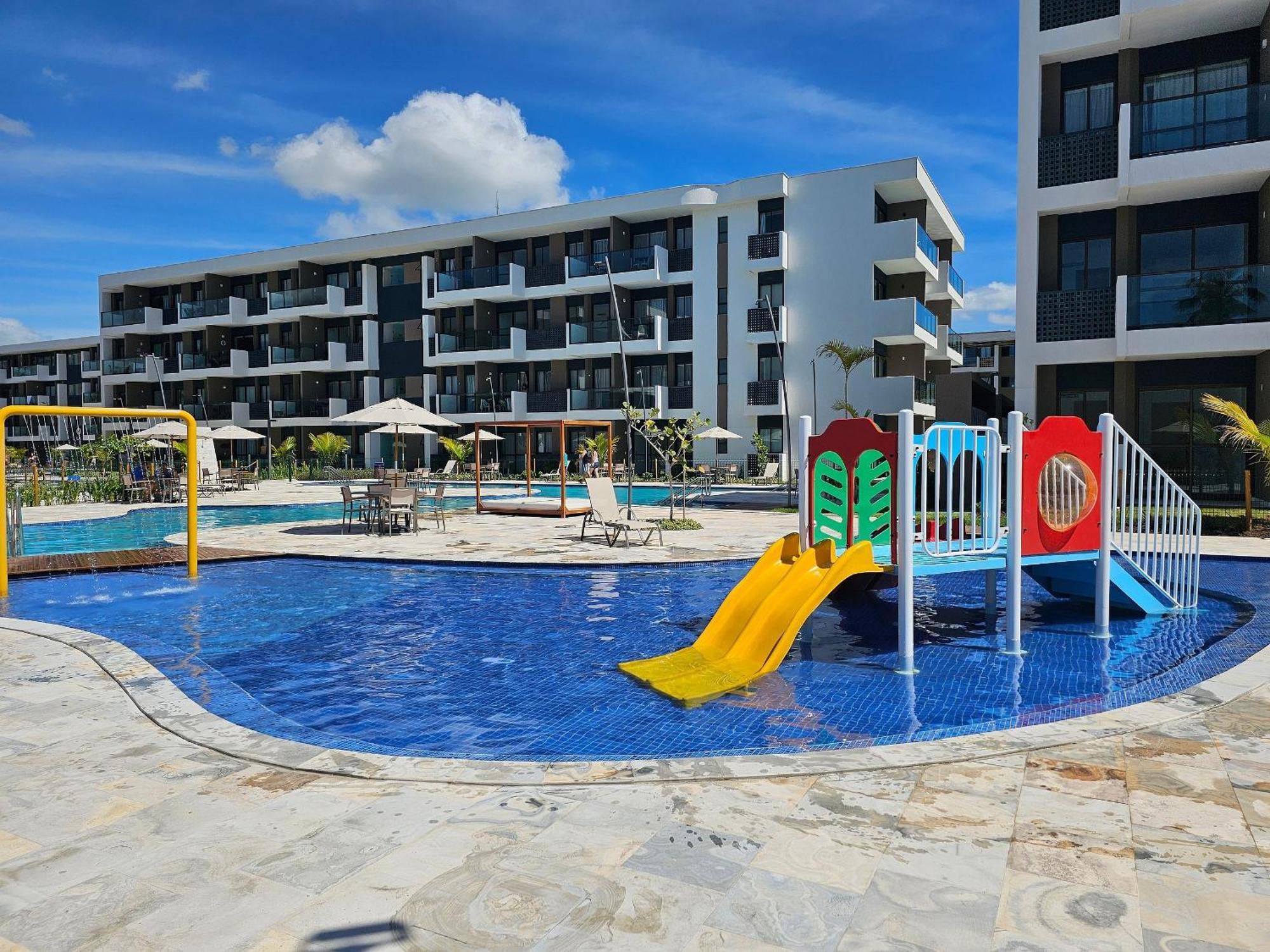 Flat Luxo Com Varanda Gourmet No Makia Em Muro Alto 4 Pessoas * Porto de Galinhas