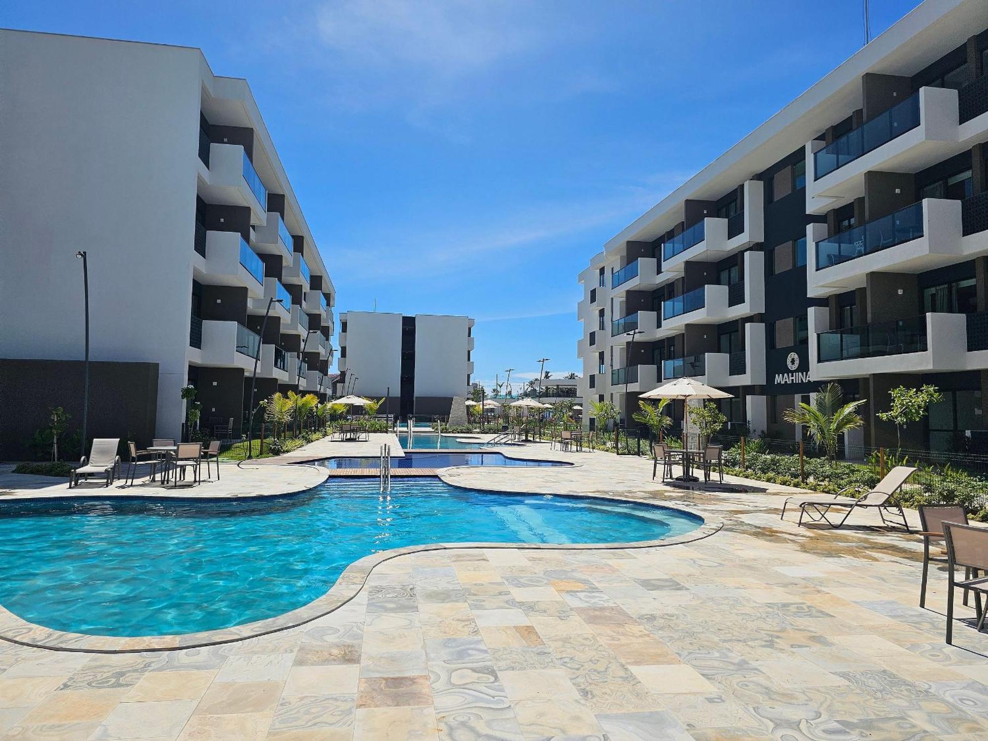Apartment Flat Luxo Com Varanda Gourmet No Makia Em Muro Alto 4 Pessoas