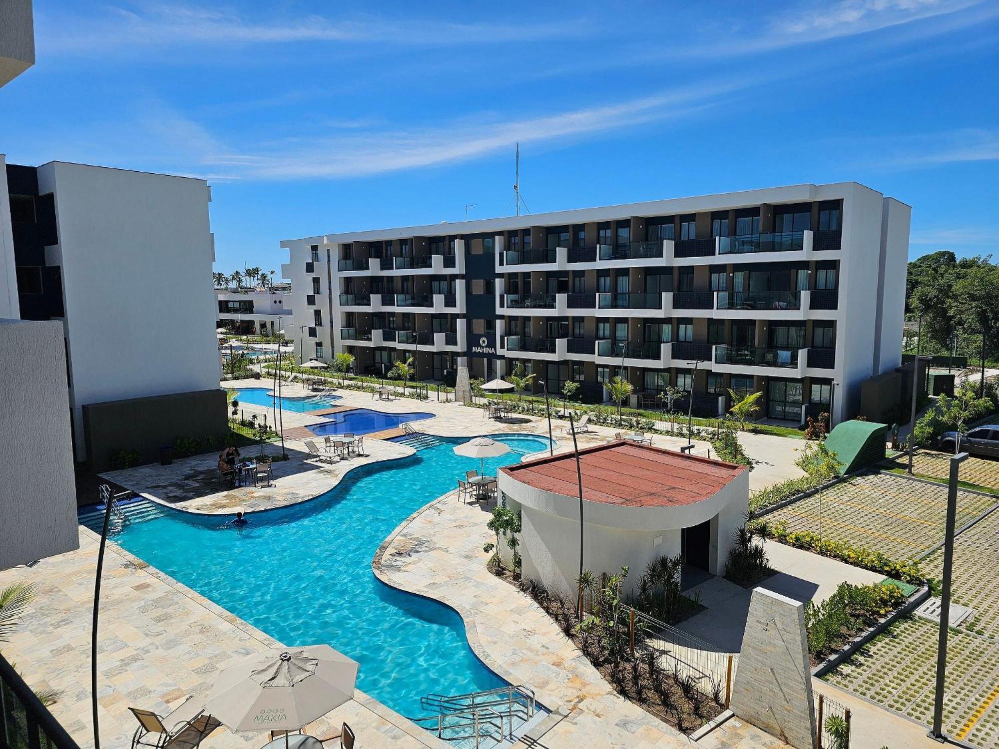 Flat Luxo Com Varanda Gourmet No Makia Em Muro Alto 4 Pessoas Apartment *