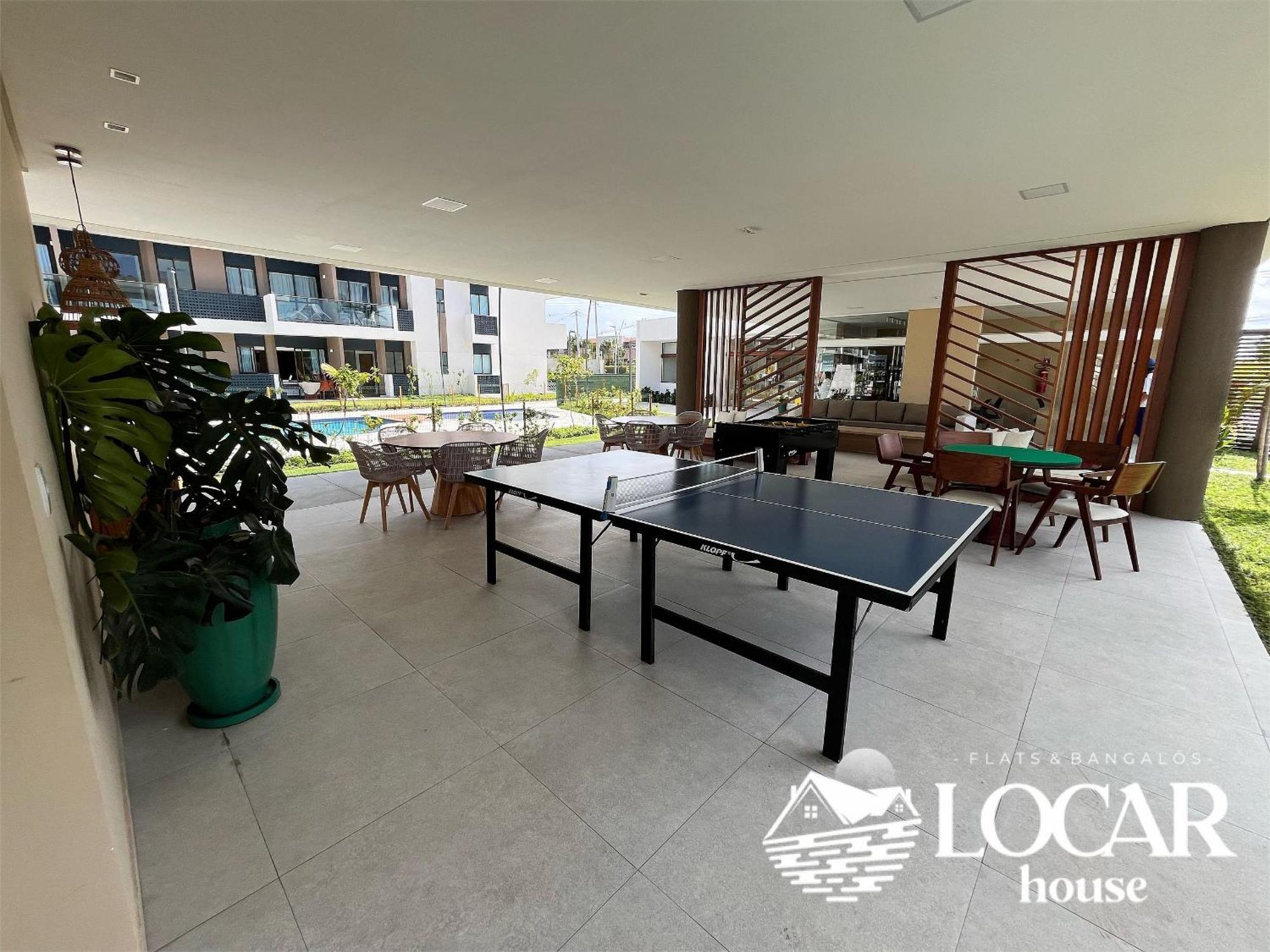 Flat Luxo Com Varanda Gourmet No Makia Em Muro Alto 4 Pessoas *